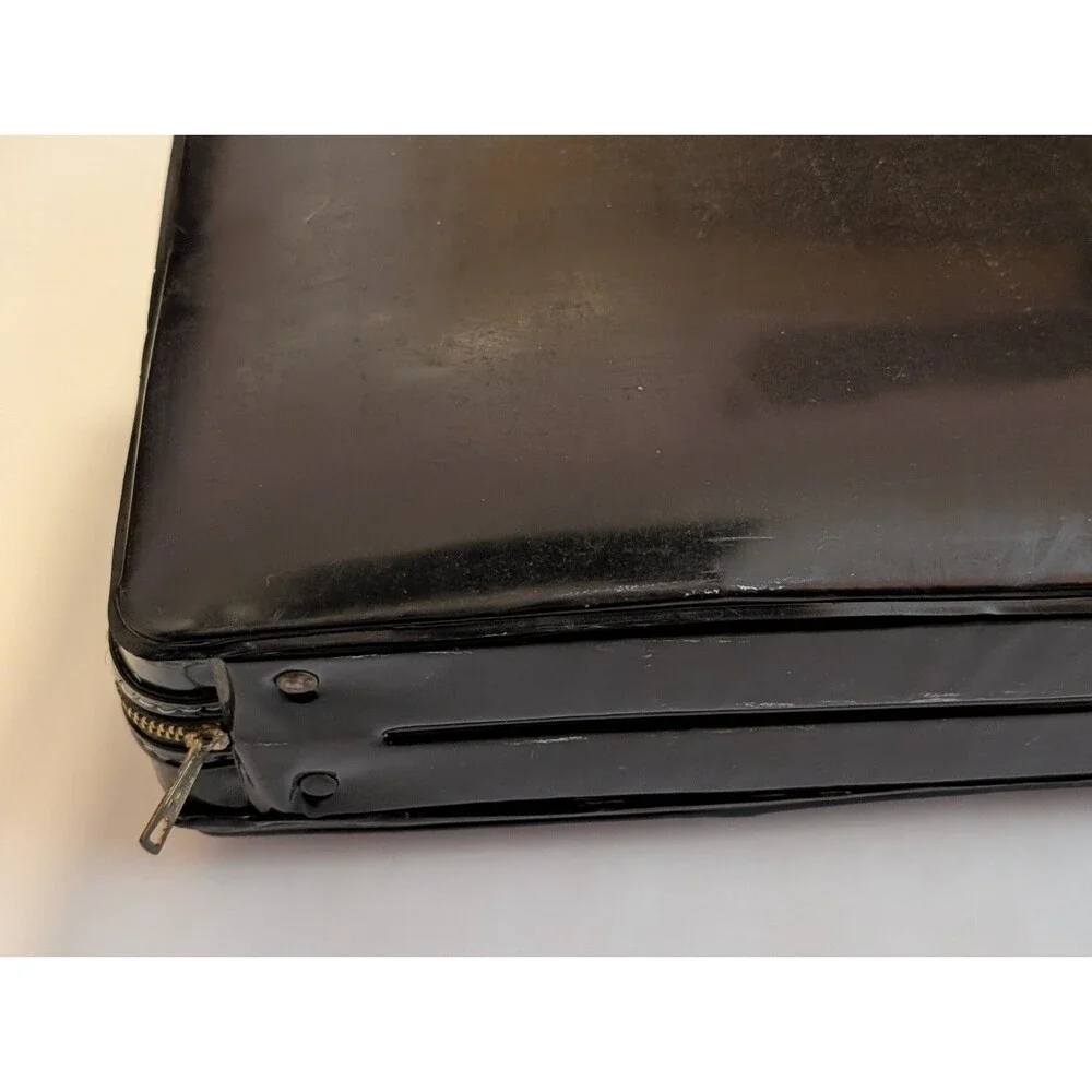 RARE HTF Vintage Mary Kay Cosmetics Consultant Case 60s 70s Black Briefcase Bag